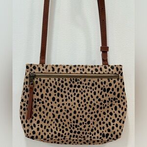 Universal Threads Tan & Black Cheetah Print Purse